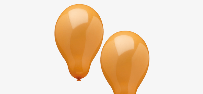 Baloni - enobarvni