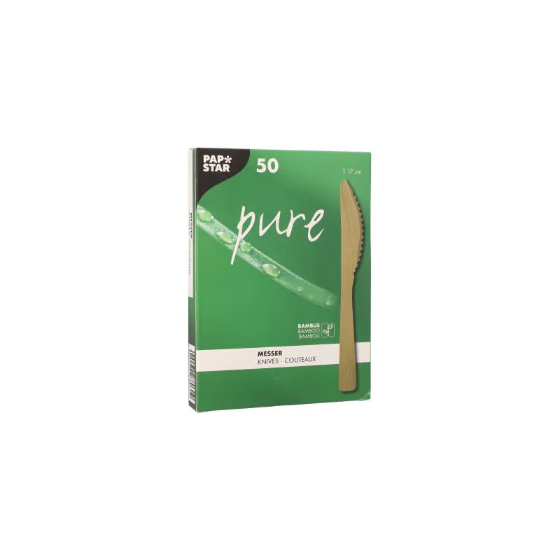 Bambus Messer "pure" 17 cm natur - Bild 2
