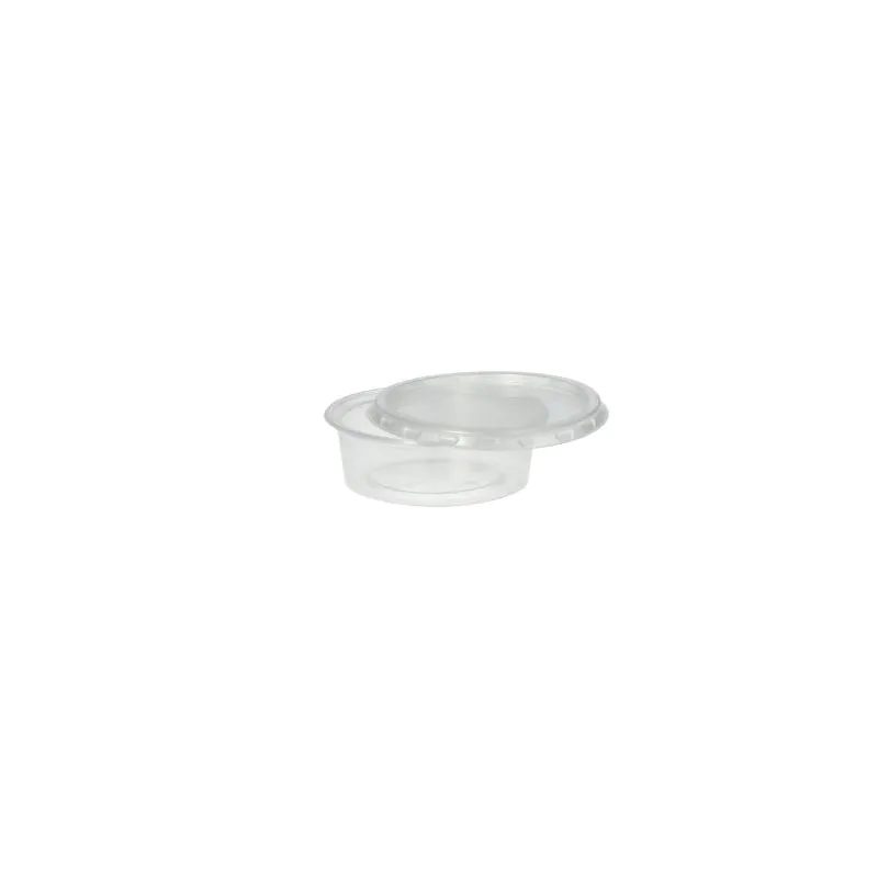 Dressingbecher, PP rund 50 ml Ø 7,1 cm · 2,4 cm transparent - Bild 3