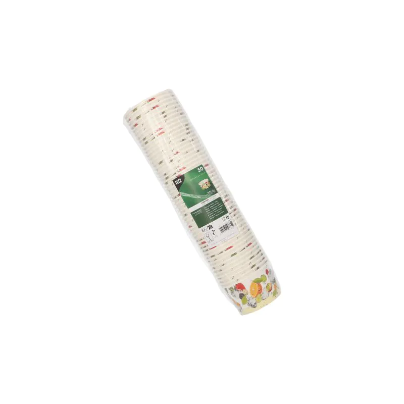 Eisbecher, Pappe, 250 ml,  rund Ø 9,5 cm, 6 cm, "Früchte"
 - Bild 2