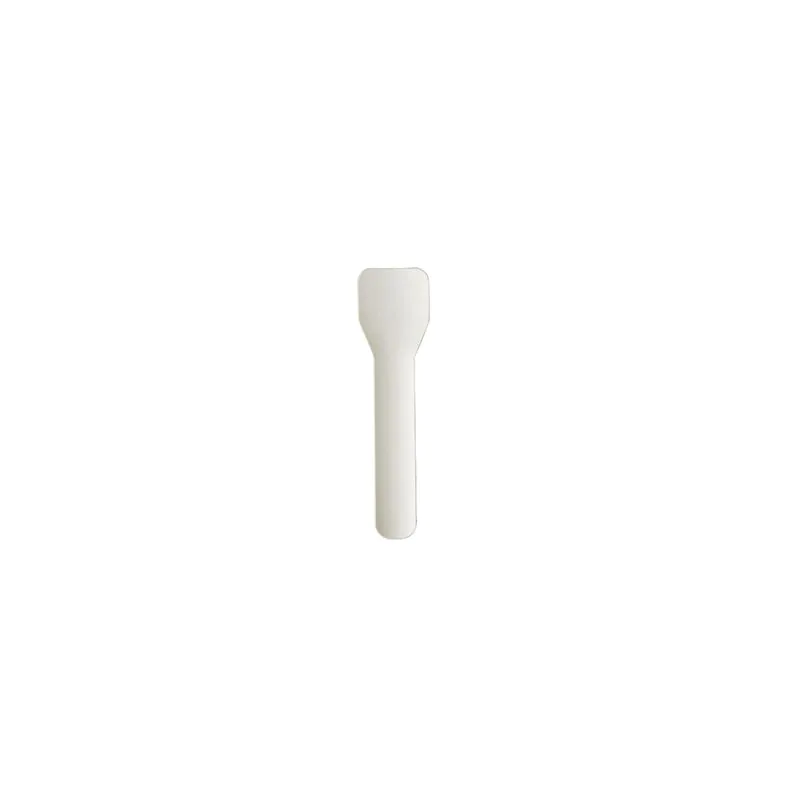 Eislöffel aus Papier "pure" 9,5 cm weiss - Bild 1 Eislöffel aus Papier "pure" 9,5 cm weiss - Bild 1