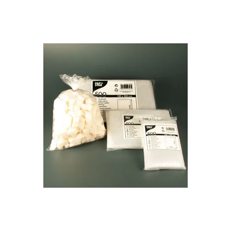 Flachbeutel, LDPE 36 x 24 cm transparent - Bild 1 Flachbeutel, LDPE 36 x 24 cm transparent - Bild 1