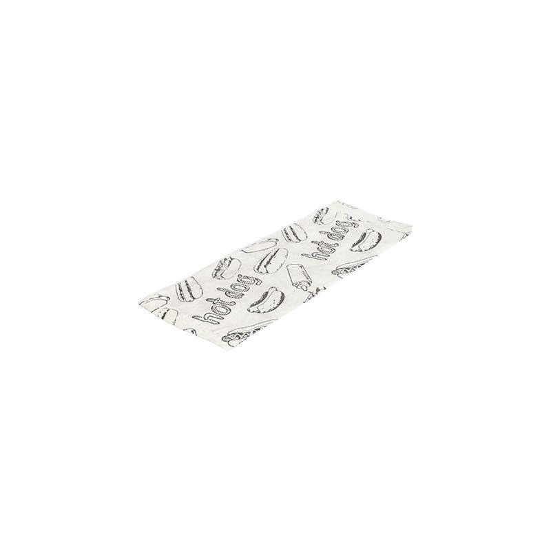 Hot Dog-Tüten 21 x 8,5 cm weiss - Bild 1 Hot Dog-Tüten 21 x 8,5 cm weiss - Bild 1