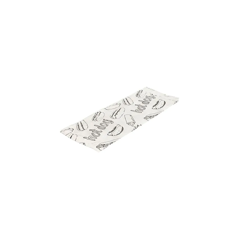 Hot Dog-Tüten 21 x 8,5 cm weiss - Bild 1 Hot Dog-Tüten 21 x 8,5 cm weiss - Bild 1