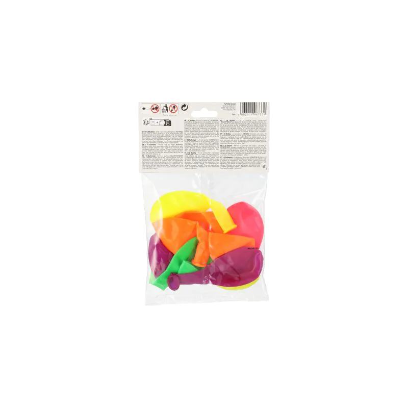 Luftballons Ø 25 cm farbig sortiert "Neon" - Bild 3