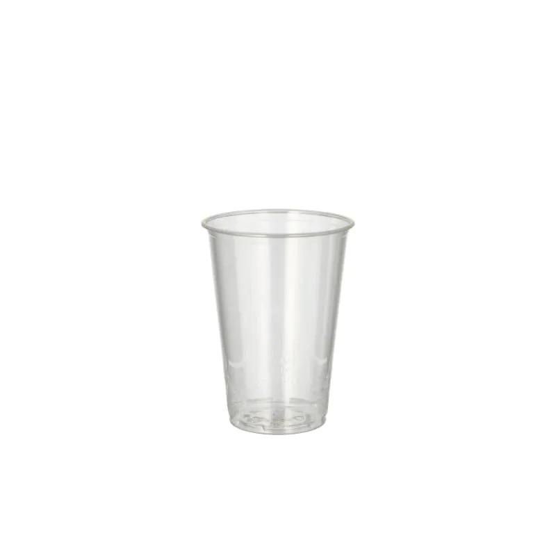 PLA-Becher, Kaltgetränkebecher, "pure" 0,2 l glasklar - Bild 1 PLA-Becher, Kaltgetränkebecher, "pure" 0,2 l glasklar - Bild 1