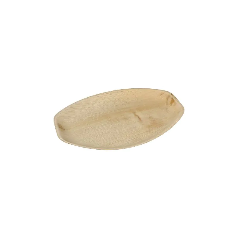Tabletts aus Palmblatt "pure" oval 37 x 25 cm natur - Bild 3