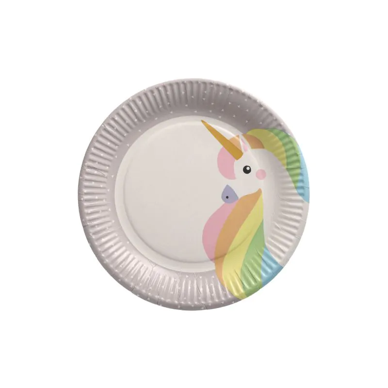 Pappteller Ø 23 cm "Unicorn" - Bild 1 Pappteller Ø 23 cm "Unicorn" - Bild 1