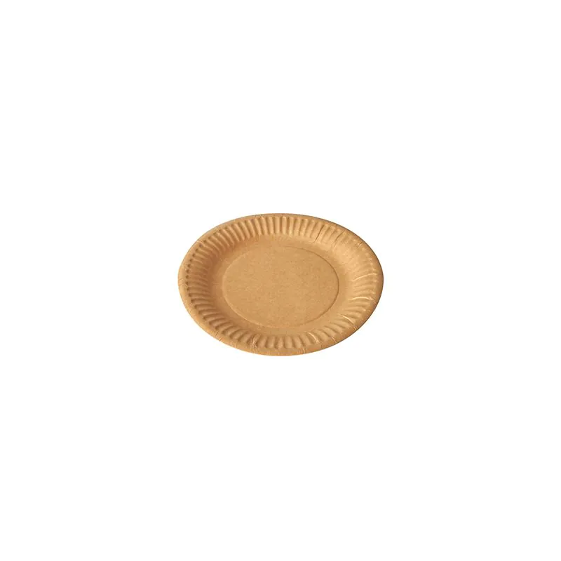 Pappteller rund "pure" Ø 15 cm braun - Bild 3