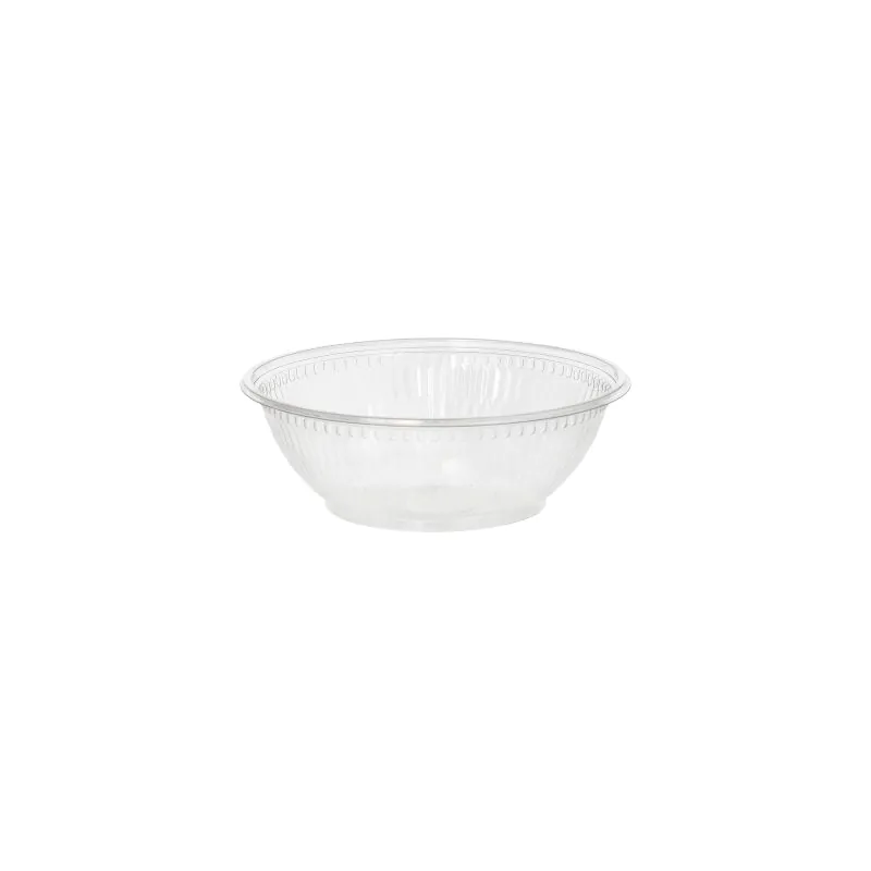 Salatschalen To Go, R-PET rund 500 ml Ø 15,5 cm · 5,5 cm glasklar - Bild 1 Salatschalen To Go, R-PET rund 500 ml Ø 15,5 cm · 5,5 cm glasklar - Bild 1