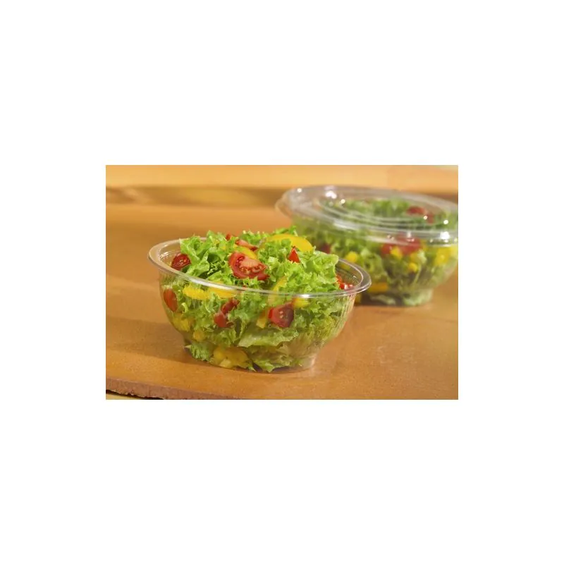 Salatschalen To Go, R-PET rund 500 ml Ø 15,5 cm · 5,5 cm glasklar - Bild 2