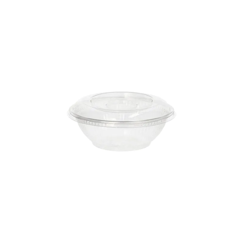 Salatschalen To Go, R-PET rund 500 ml Ø 15,5 cm · 5,5 cm glasklar - Bild 4