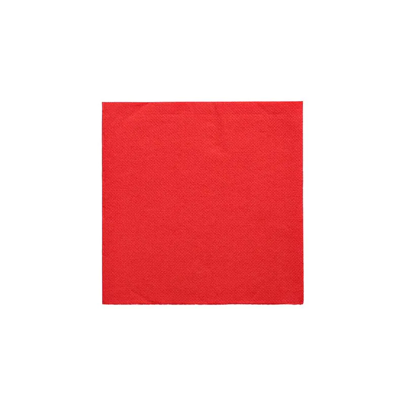 Servietten "DAILY Collection" 1/4-Falz 32 x 32 cm rot - Bild 2