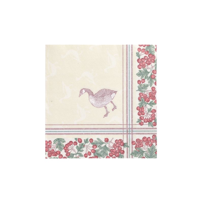 Servietten, "ROYAL Collection" 1/4-Falz 40 x 40 cm "Goose" - Bild 1 Servietten, "ROYAL Collection" 1/4-Falz 40 x 40 cm "Goose" - Bild 1