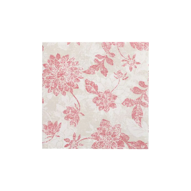 Servietten "ROYAL Collection" 1/4-Falz 40 x 40 cm bordeaux "Flowers" - Bild 1 Servietten "ROYAL Collection" 1/4-Falz 40 x 40 cm bordeaux "Flowers" - Bild 1
