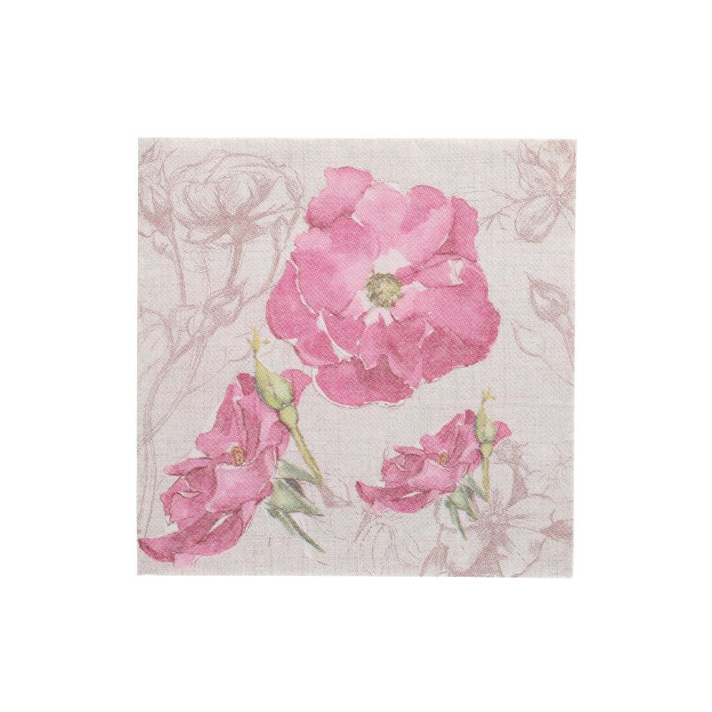 Servietten "ROYAL Collection" 1/4-Falz 40 x 40 cm lila "Blossom" - Bild 1 Servietten "ROYAL Collection" 1/4-Falz 40 x 40 cm lila "Blossom" - Bild 1