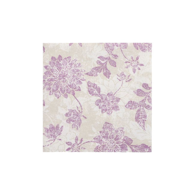 Servietten "ROYAL Collection" 1/4-Falz 40 x 40 cm lila "Flowers" - Bild 1 Servietten "ROYAL Collection" 1/4-Falz 40 x 40 cm lila "Flowers" - Bild 1