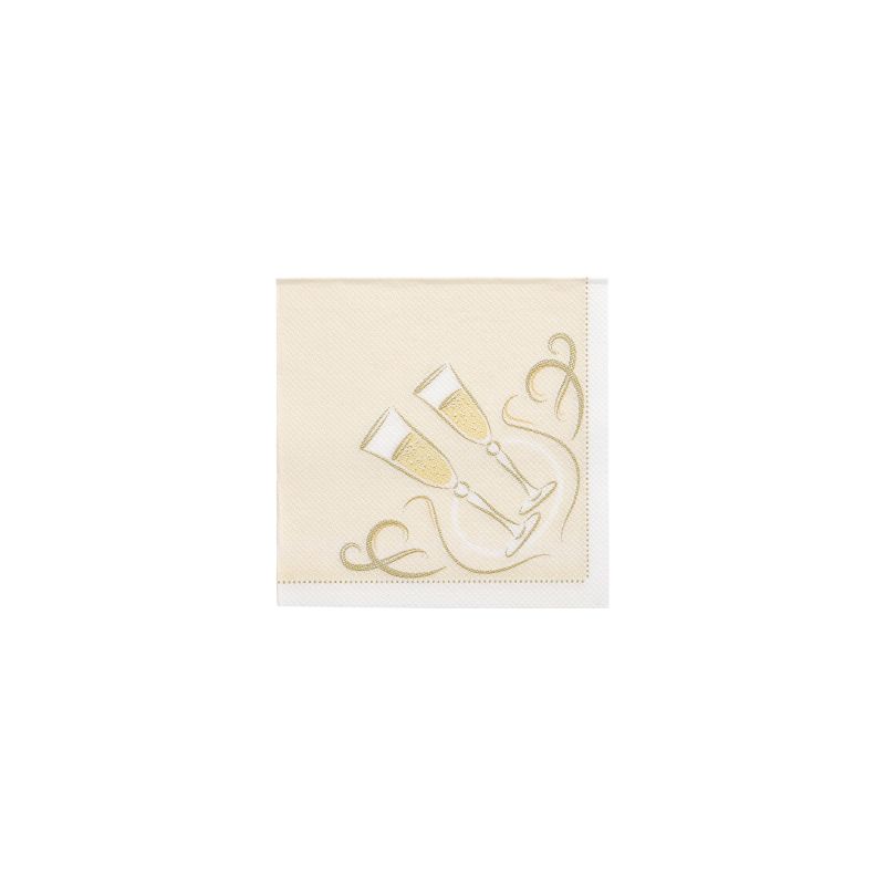 Servietten, gold "ROYAL Collection" 1/4-Falz 25 x 25 cm "Festive Moments" - Bild 1 Servietten, gold "ROYAL Collection" 1/4-Falz 25 x 25 cm "Festive Moments" - Bild 1