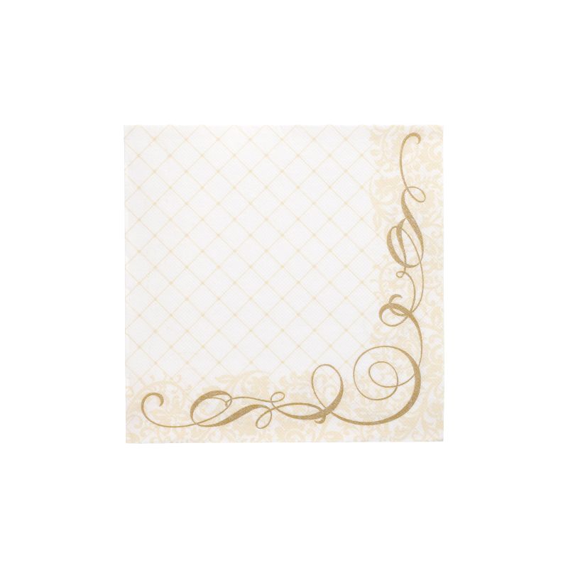 Servietten, gold "ROYAL Collection" 1/4-Falz 40 x 40 cm "Megan" - Bild 1 Servietten, gold "ROYAL Collection" 1/4-Falz 40 x 40 cm "Megan" - Bild 1