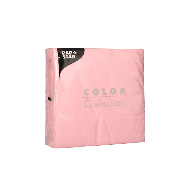 Servietten, rosa, 1-lagig 1/4-Falz 33 cm x 33 cm - Bild 1 Servietten, rosa, 1-lagig 1/4-Falz 33 cm x 33 cm - Bild 1