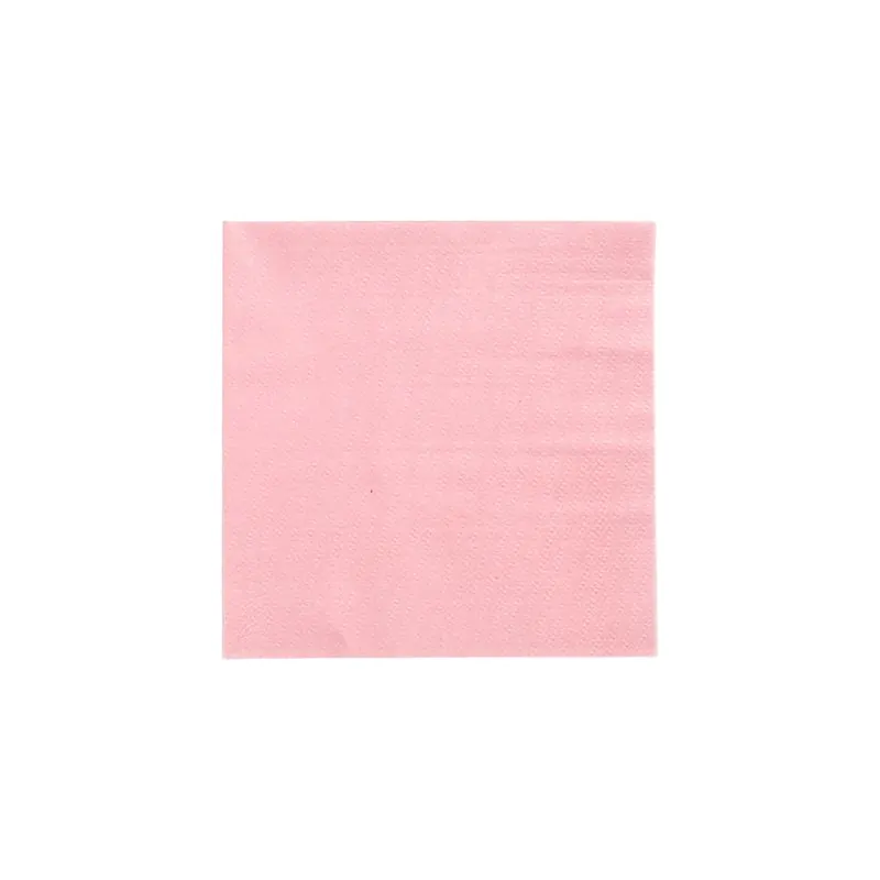 Servietten, rosa, 1-lagig 1/4-Falz 33 cm x 33 cm - Bild 3