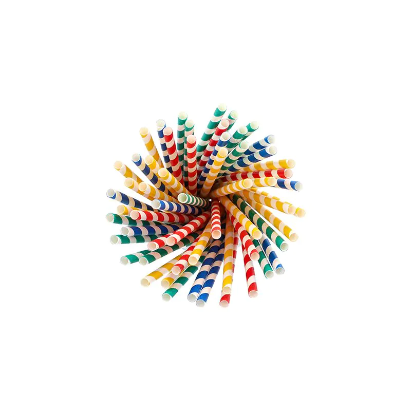 Shake-Halme, Papier "pure" Ø 8 mm · 21 cm farbig sortiert "Stripes" - Bild 2