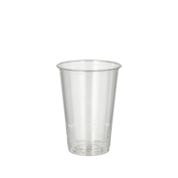 PLA-Becher, Kaltgetränkebecher, "pure" 0,2 l glasklar - Bild 1