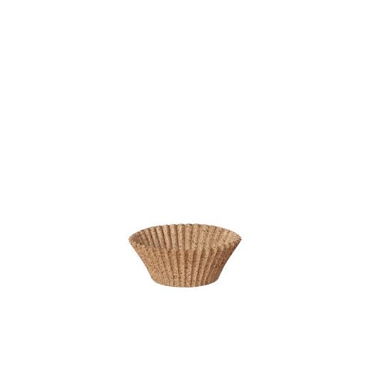 Modelčki za peko okroglo Ø 3 cm · 2,2 cm natur narejeno iz svežih vlaken in kakao lupin 1