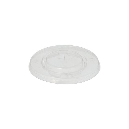 Pokrovi, PLA "pure" okroglo Ø 9,5 cm kristalno jasno s križnim rezom 1