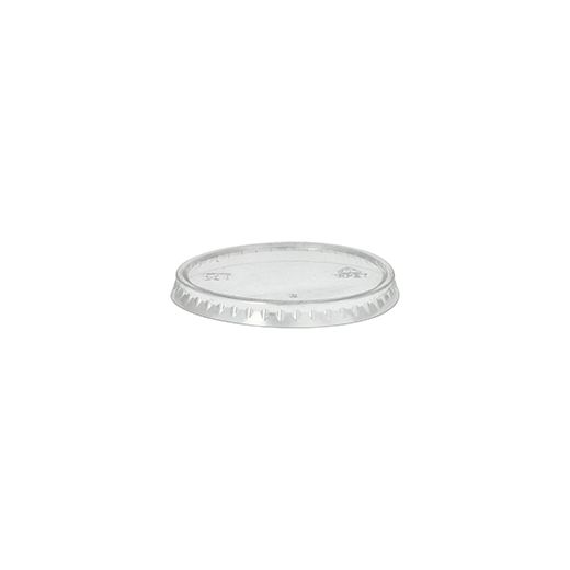 Pokrov za porcijski lonček, rPET okroglo Ø 6,5 cm prozorna 1