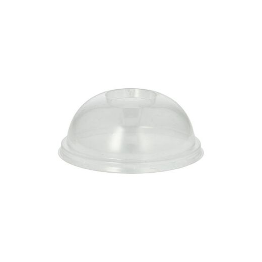 Pokrov kupola, PLA "pure" okroglo Ø 9,5 cm · 4,5 cm kristalno jasno z luknjo 1