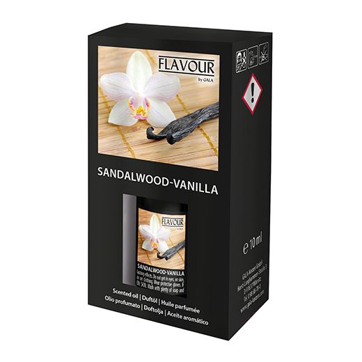 "Flavour by GALA" Dišeče olje 10 ml Sandalwood-Vanilla 1