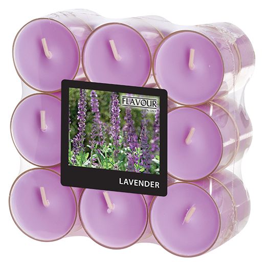 "Flavour by GALA" Dišeče lučke Ø 38 mm · 24 mm violett - Lavender v polikarbonatnem lončku 1