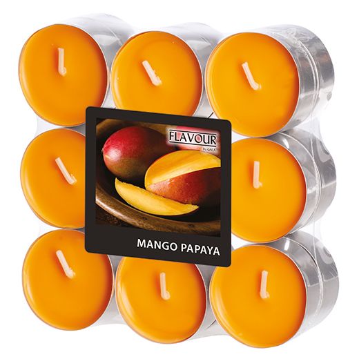 "Flavour by GALA" Dišeče lučke Ø 37,5 mm · 16,6 mm pfirsich - Mango-Papaya 1