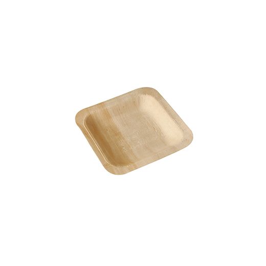Fingerfood - krožniki, les "pure" kvadratna 14 cm x 14 cm 1