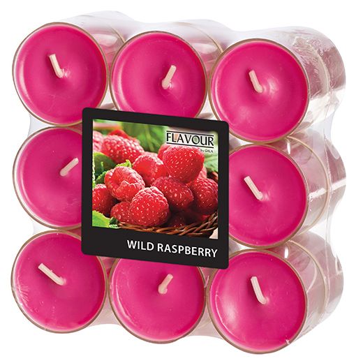 "Flavour by GALA" Dišeče lučke Ø 38 mm · 24 mm weinrot - Wild Raspberry v polikarbonatnem lončku 1