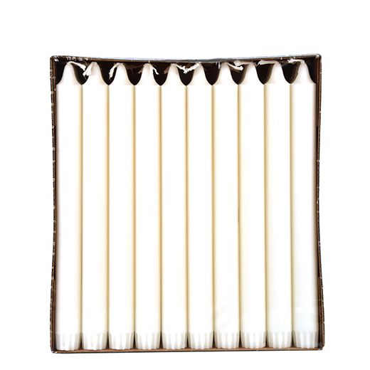 Sveče za lestenec Ø 2,2 cm · 24 cm bela iz 100 % Stearina 1