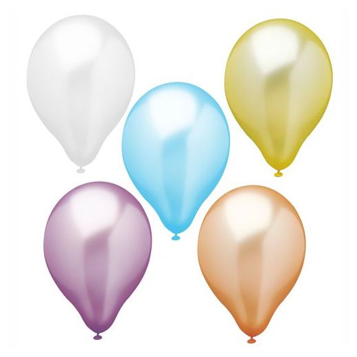 Baloni Ø 25 cm sortirane barve "Pearly" 1