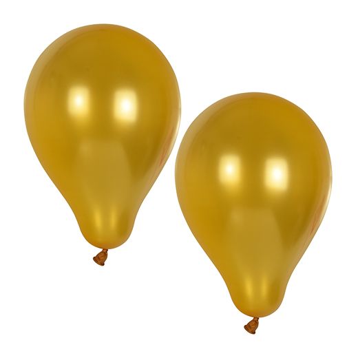 Baloni Ø 25 cm zlata 1