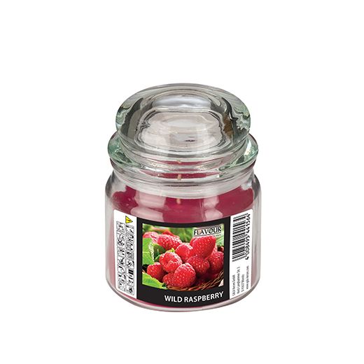 "Flavour by GALA" Dišeča sveča v kozarcu, MAXI Ø 90 mm · 120 mm weinrot - Wild Raspberry 1