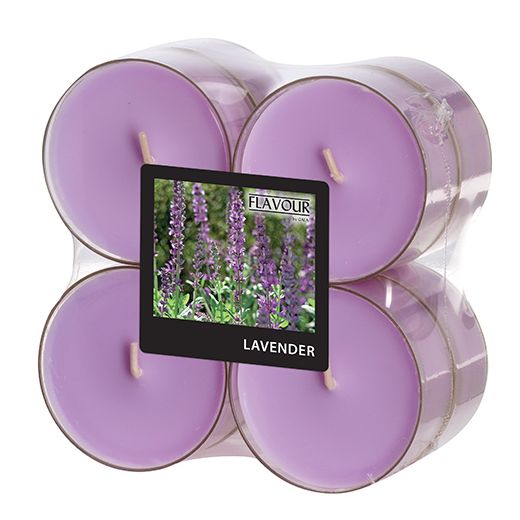 "Flavour by GALA" Dišeče lučke maxi Ø 59 mm · 24 mm violett - Lavender v polikarbonatnem lončku 1