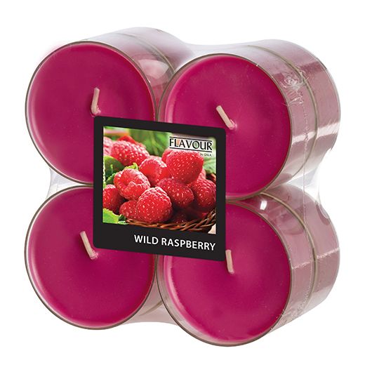 "Flavour by GALA" Dišeče lučke maxi Ø 59 mm · 24 mm weinrot - Wild Raspberry v polikarbonatnem lončku 1