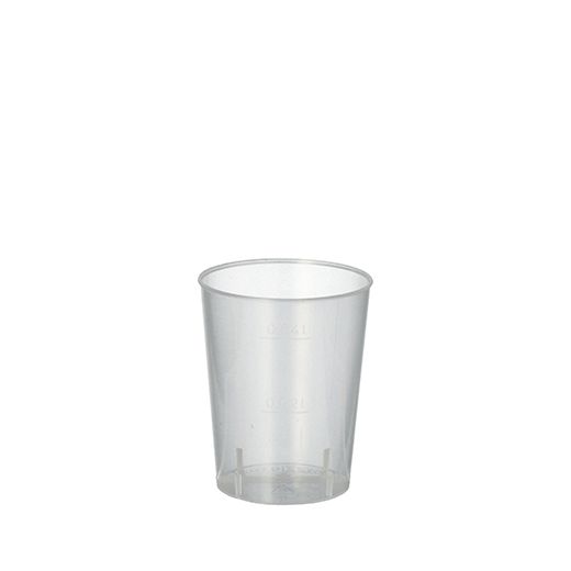 Mehrweg-Gläser für Schnaps PP 4 cl Ø 4,3 cm · 5,2 cm nezlomljivi 1