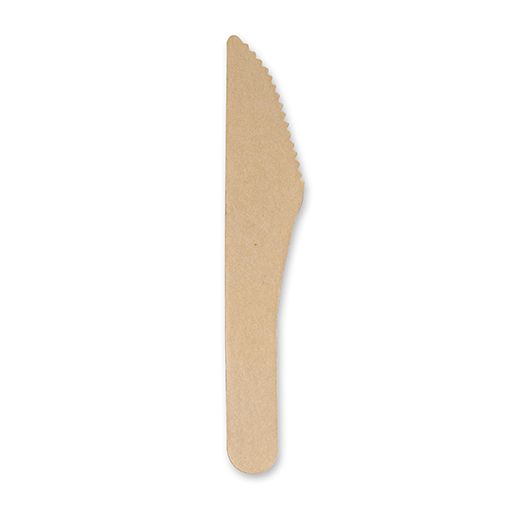 Noži, papir "pure" 15,8 cm natur 1