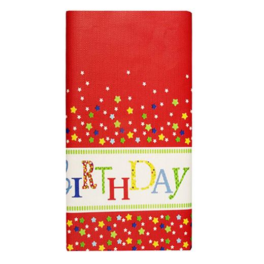 Namizni prt, papir 120 cm x 180 cm "Happy Birthday" 1