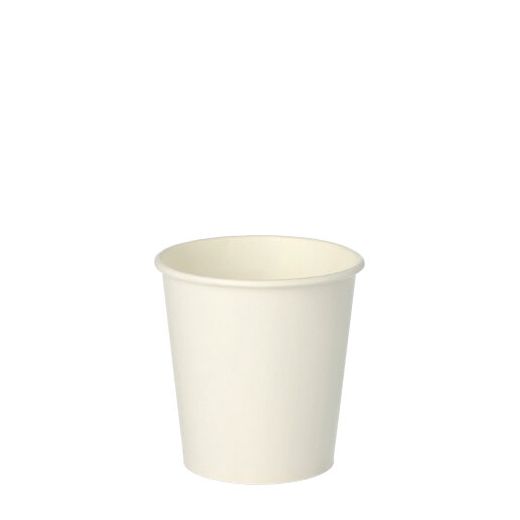 Papirnati lončki za hladne pijače 0,1 l Ø 6,25 cm · 6,3 cm bela 1