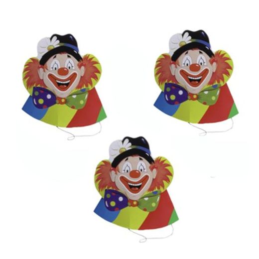 Klobučki "Clown face" 1
