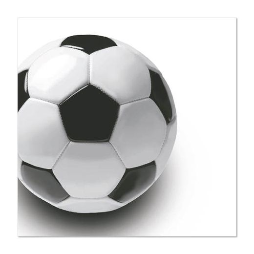 Serviete, 3-slojne zložene 1/4 33 cm x 33 cm "Soccer " 1