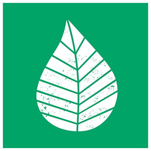 Serviete, 3-slojne zložene 1/4 33 cm x 33 cm zelena "Graphic Leaves" 1