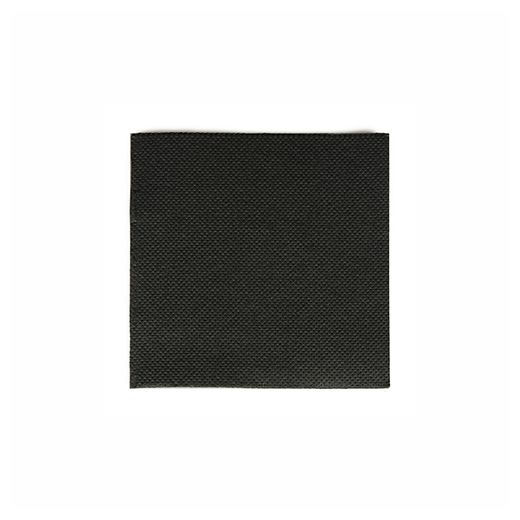 Serviete, 2-slojne "PUNTO" zložene 1/4 20 cm x 20 cm črna mikro odtis 1